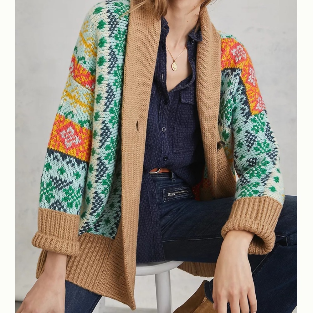 EUC Anthropologie Carlotta Cardigan